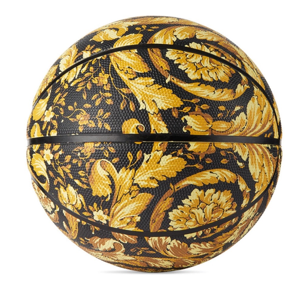Versace Basketball Black and Gold Baroque